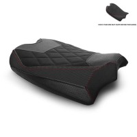 LUIMOTO CORSA Rider Seat Cover for OE LOW SEAT For DUCATI STREETFIGHTER V4 / S (20-24) LUIMOTO CORSA Rider Seat Cover for OE LOW SEAT For DUCATI STREETFIGHTER V4 / S (20-24)